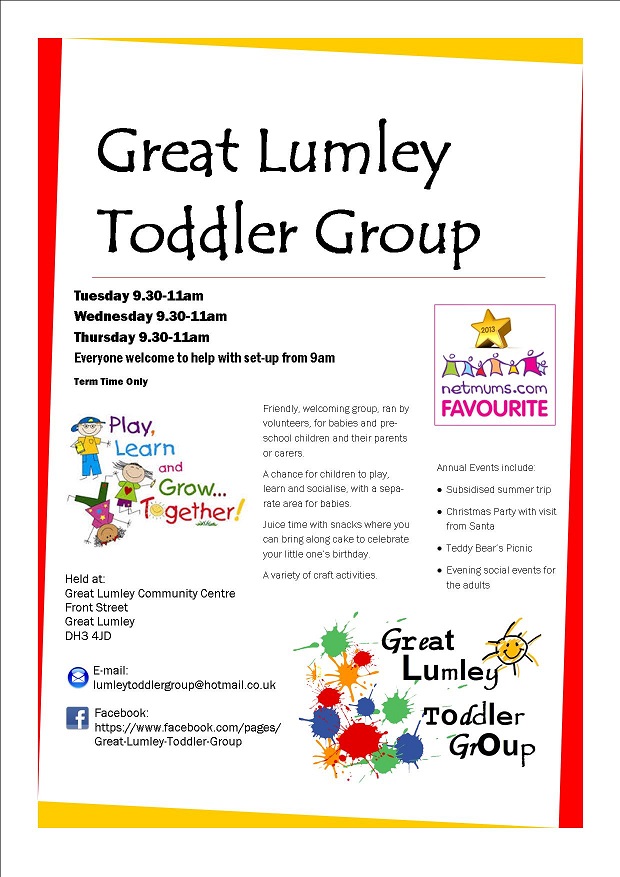 Toddler Group Flyer